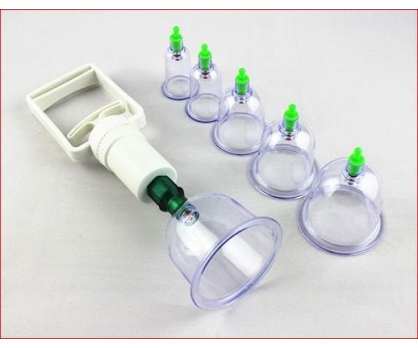 Вакуумные банки с вакууматором (6шт.) 29,38,42,51,60,68 мм фото 1