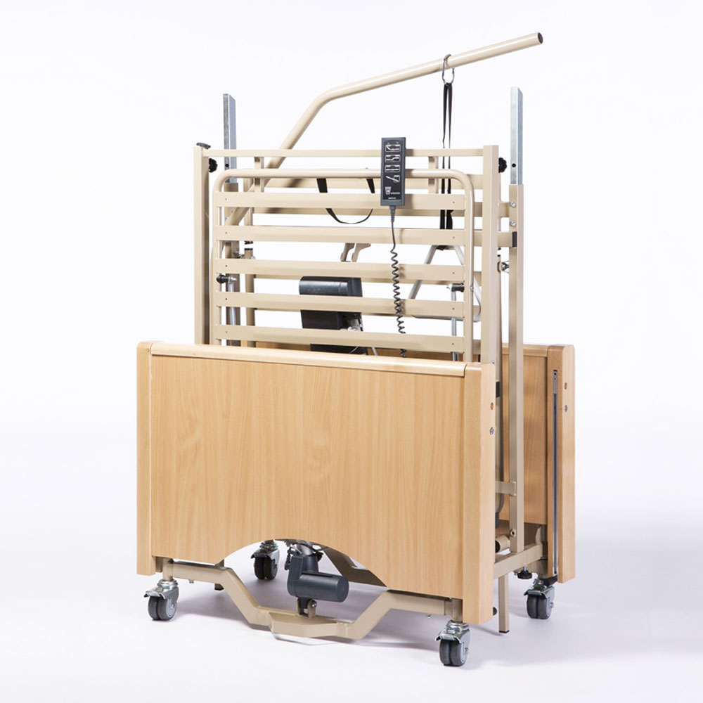 Кровать 4-х секционная функциональная электрическая Vermeiren Luna X-low фото 4