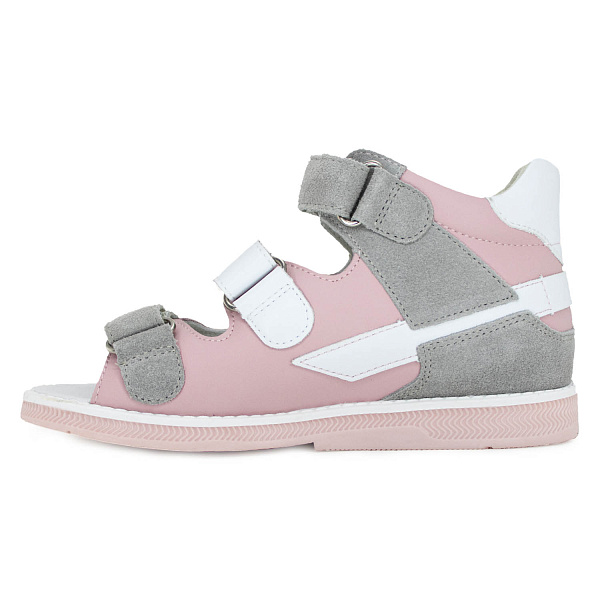 Ортопедическая обувь Orthoboom сандали 27057-02 розовый туман фото 3