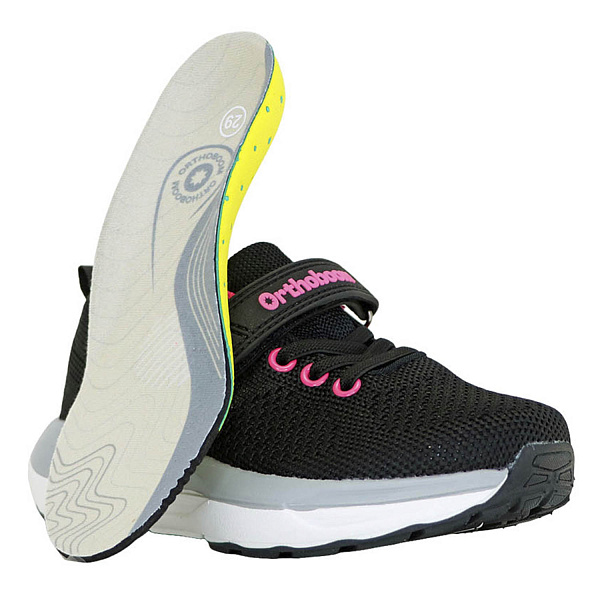 Ортопедическая обувь Orthoboom кроссовки 37057-04  черный бархан фото 4