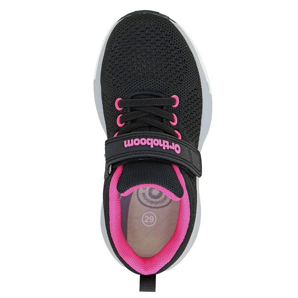 Ортопедическая обувь Orthoboom кроссовки 37057-04  черный бархан фото 5