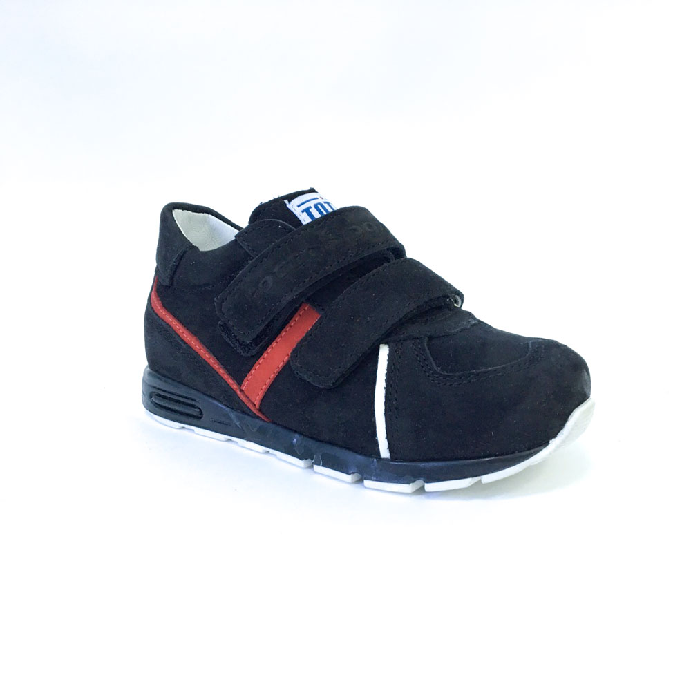 Кроссовки детские черный/белый/красный 2421-КП-001,99,46  фото 2