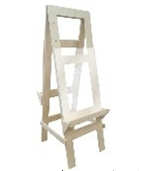 Мольберт прозрачный двусторонний, размер 150*60 см фото 1