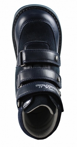 Ботинки осенние синие  23-257 фото 2