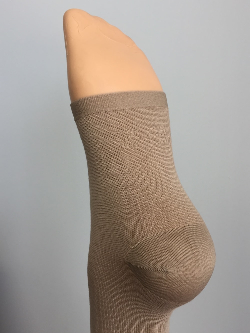 Чулки компрессионные с силиконовой резинкой Центр Компресс, 1 класс компресии, открытый мысок  фото 4