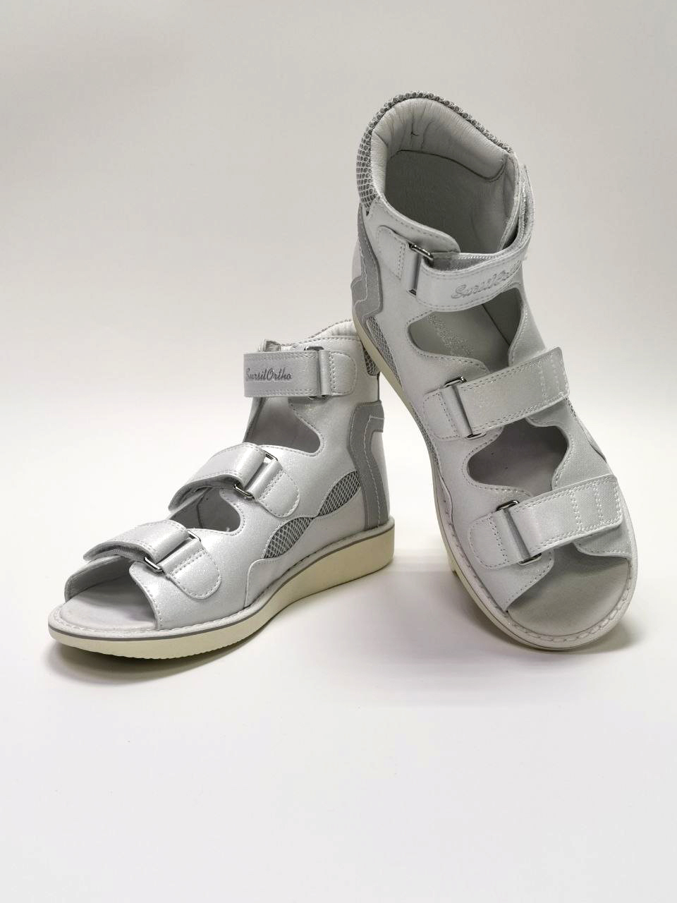 Сандалии ортопедические открытый нос на девочку 15-351S фото 1