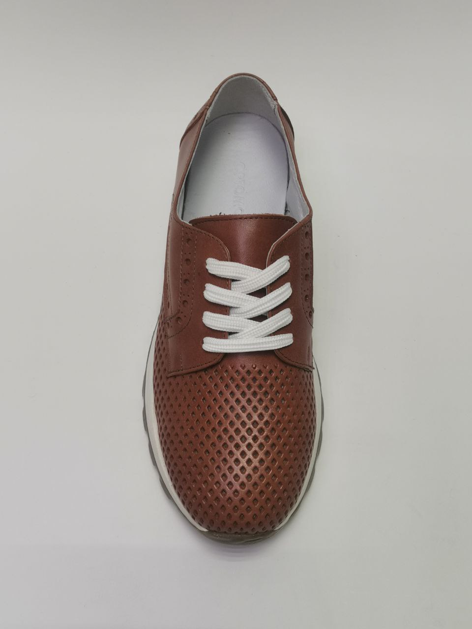 Обувь ортопедическая сложная кроссовки женские цв.рыжий 95258-Х-042 фото 8