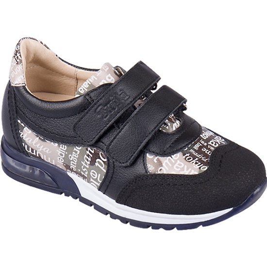 Кроссовки цв.черно-бежевый TW-435-25 фото 1