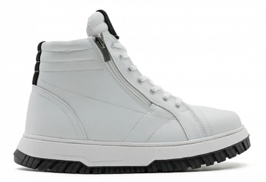 Ботинки ортопедические женские зимние Ортомода 85314-905-Х белые кожаные с молнией фото 4