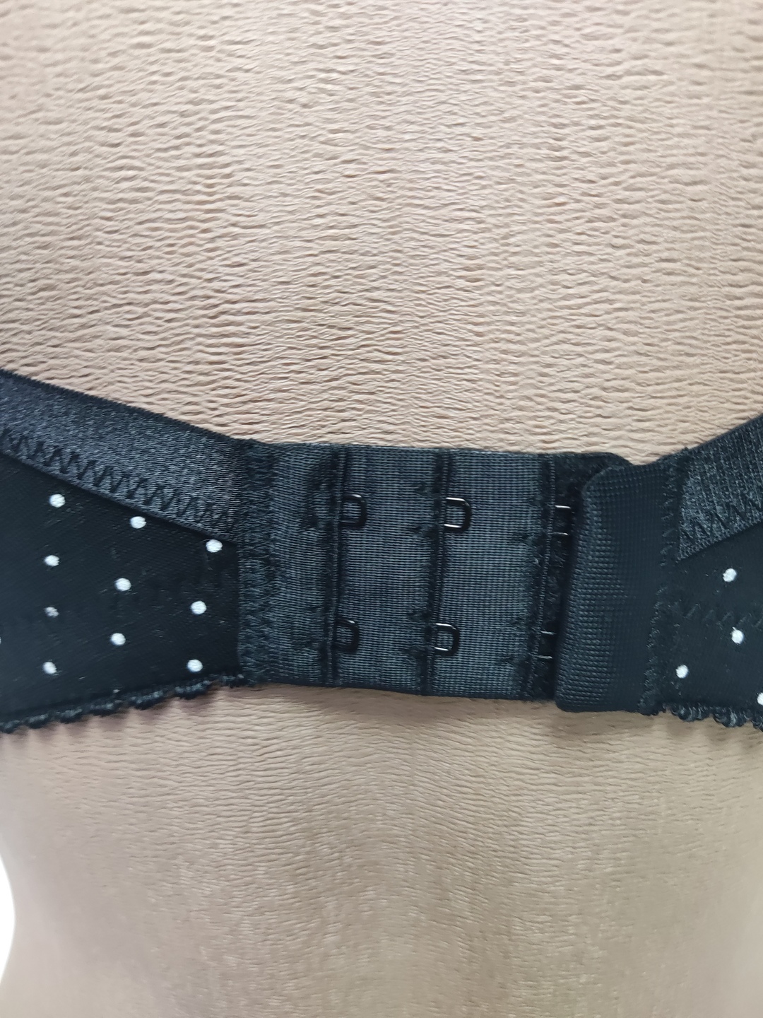 Бюстгальтер после мастэктомии Черный с белыми точками ЛФ0907-1 П01 фото 9