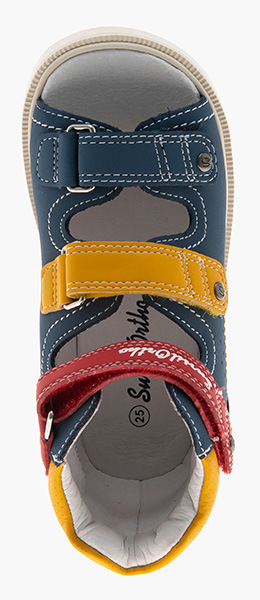 Сандалии с открытым носом на мальчика 13-101 фото 4