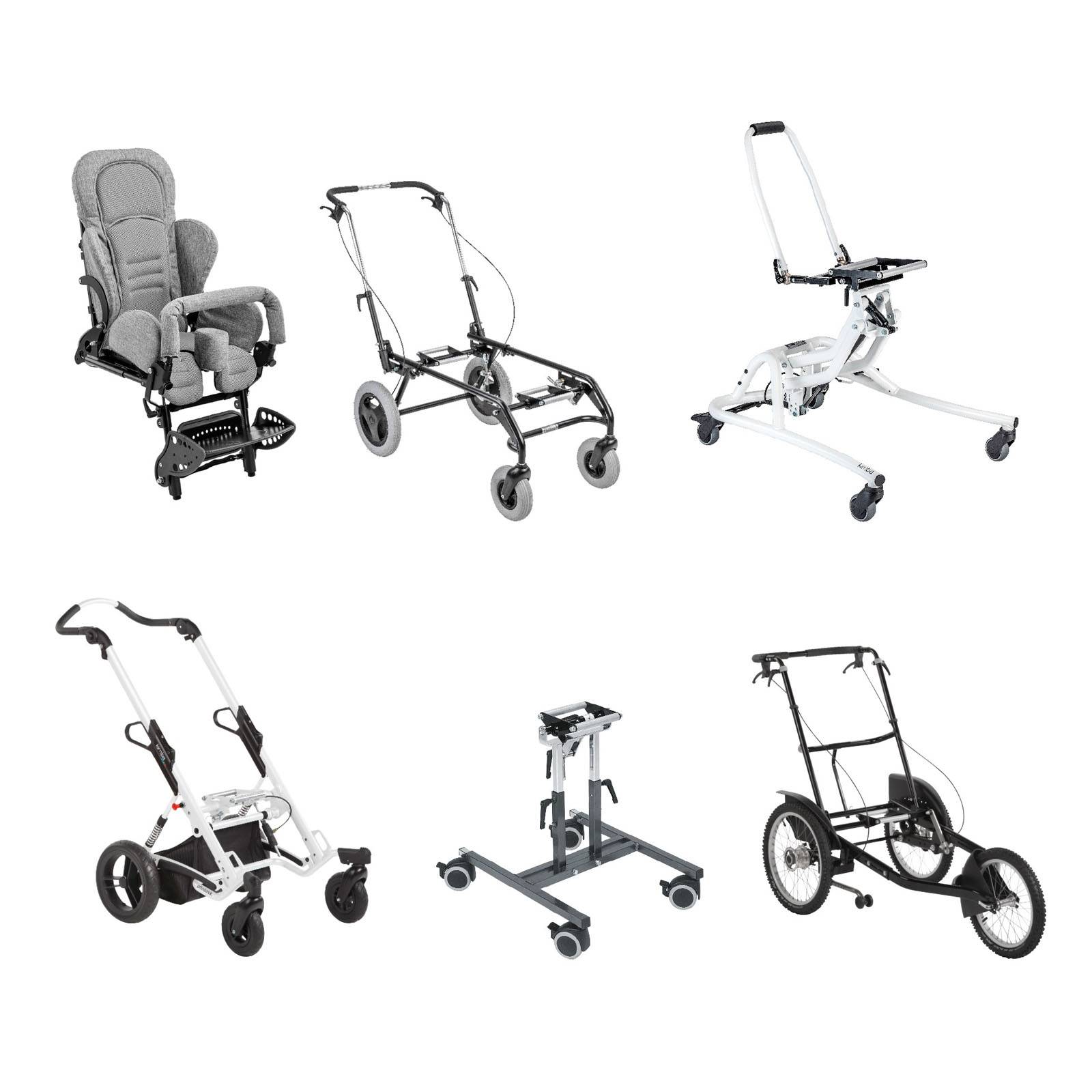 Кресло-коляска для детей ДЦП "Кимба" на комнатном шасси  фото 3