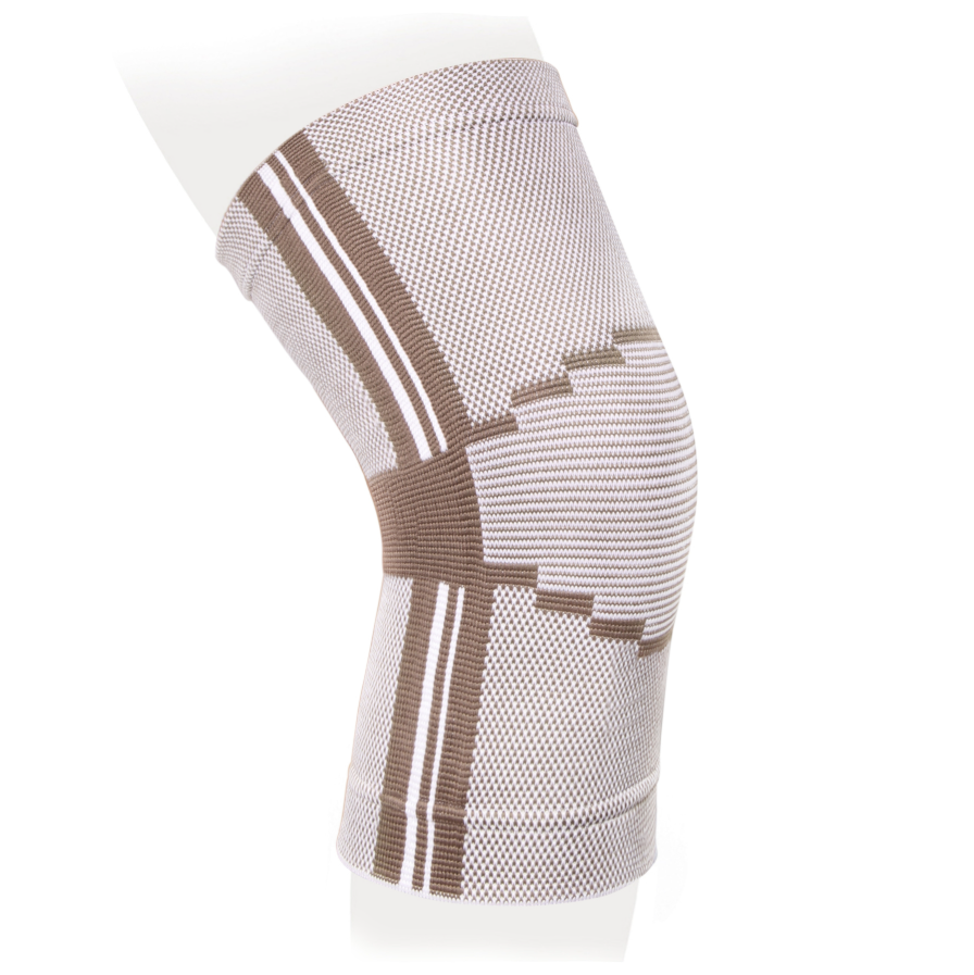 Бандаж на коленный сустав эластичный с боковыми спиралями Thoman KS-E02 фото 6