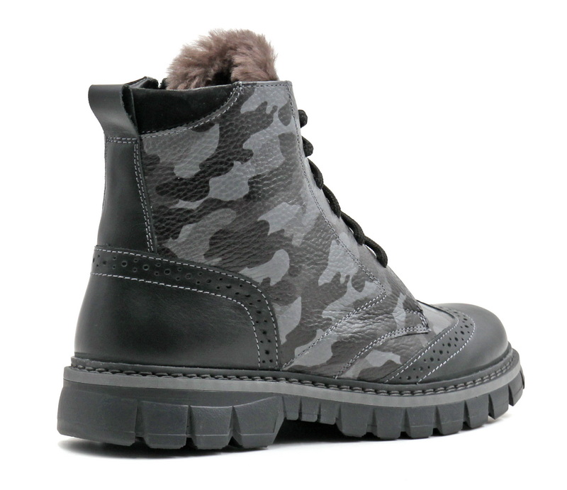 Ботинки зимние цв. серый 2300-ХМ-204 фото 2